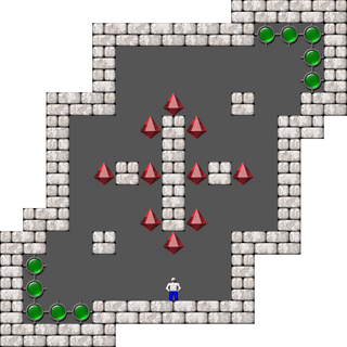 Уровень 16 — Brian Kents Sokoban2Ks Sokoban2K